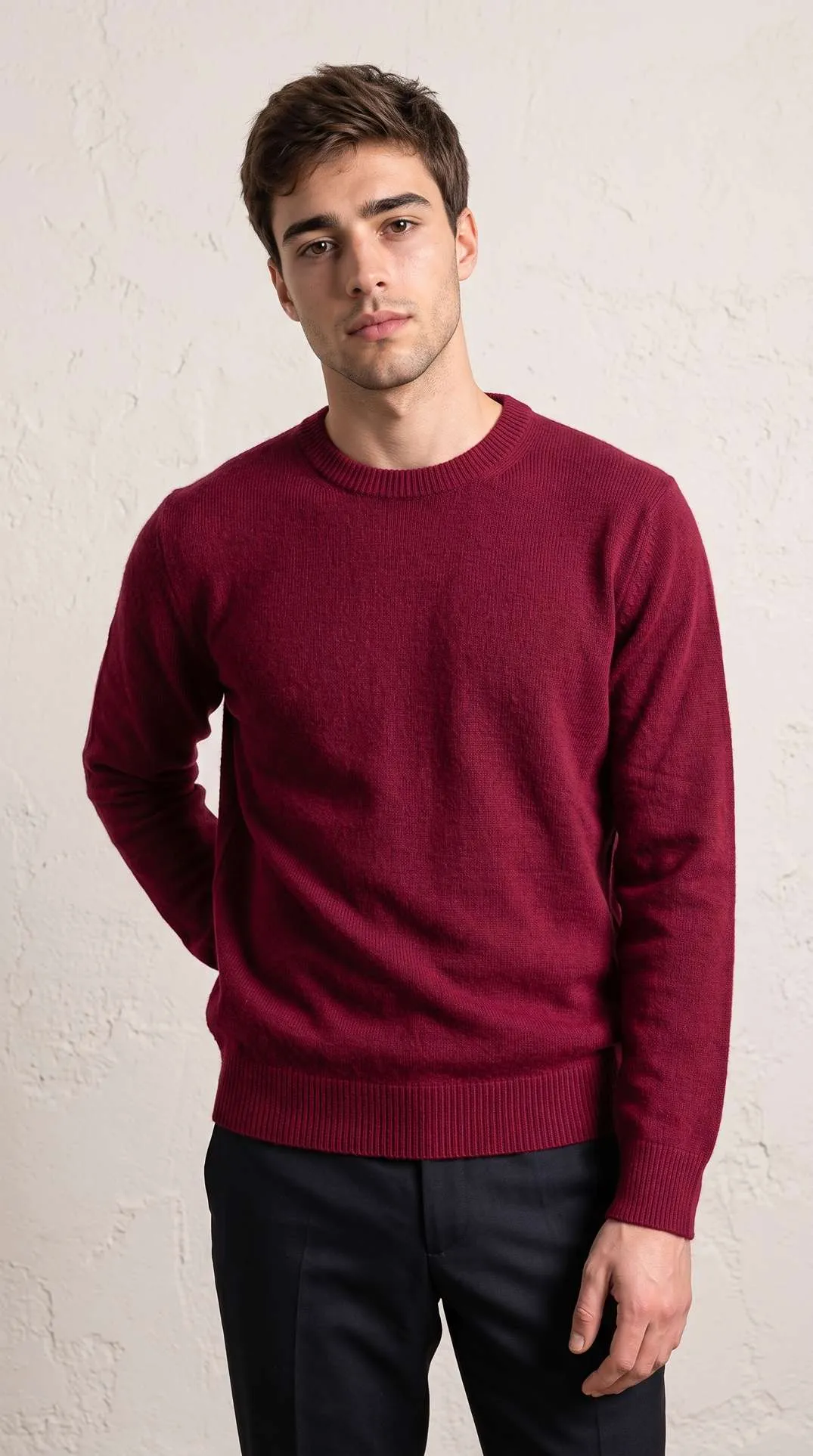 Sweater Nápoles Bordo
