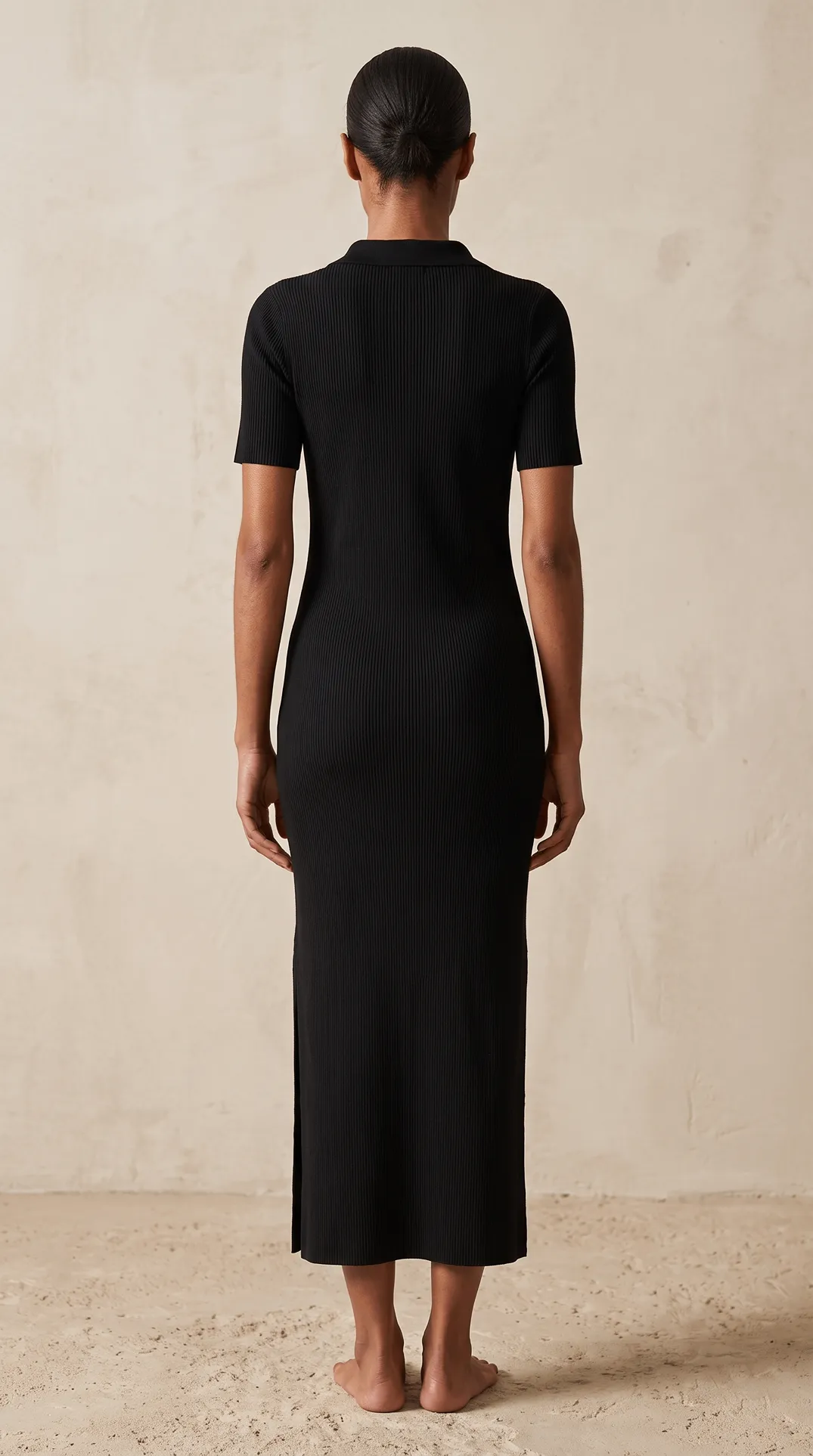 Vestido Ravenna Negro Espalda