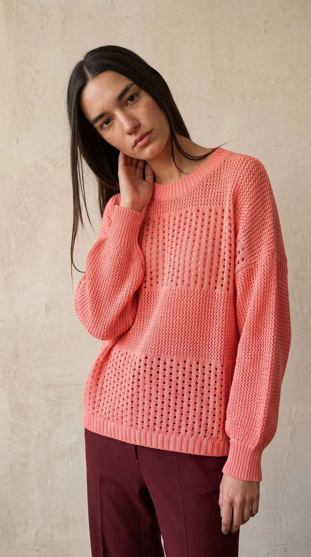 Sweater Alessandria Rosa Coral