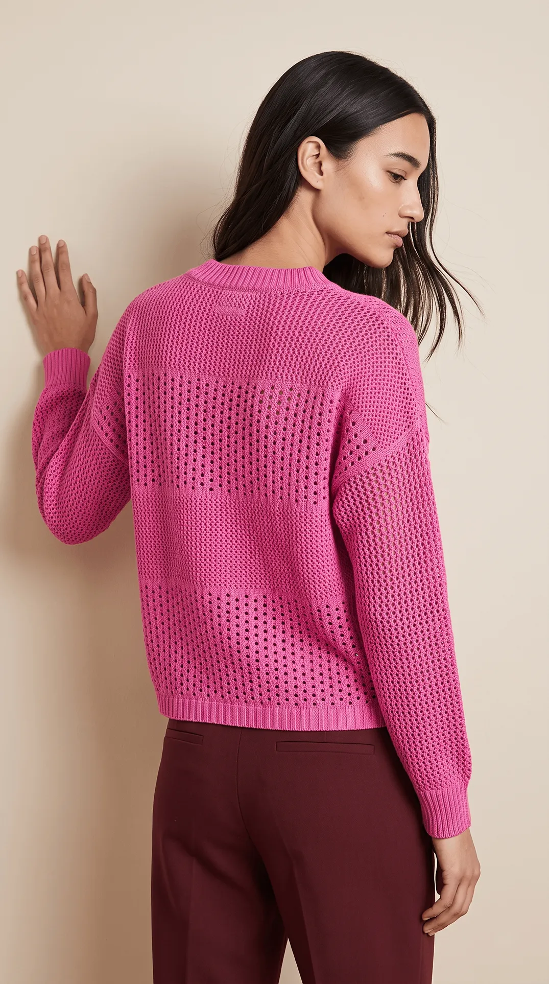 Sweater Alessandria Rosa Dior Espalda