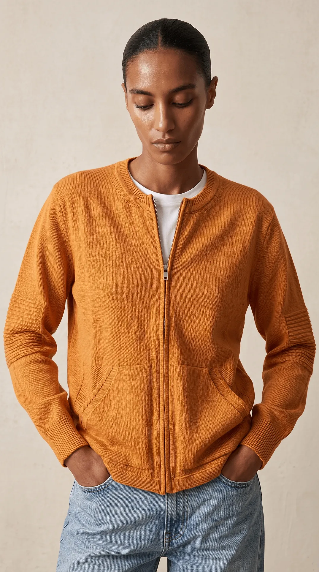 Cardigan Trieste Naranja